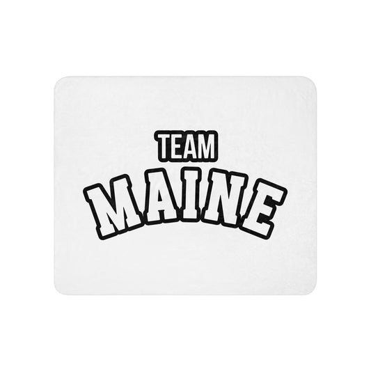 Sherpa Blanket | Team Maine | Arch Mark Logo