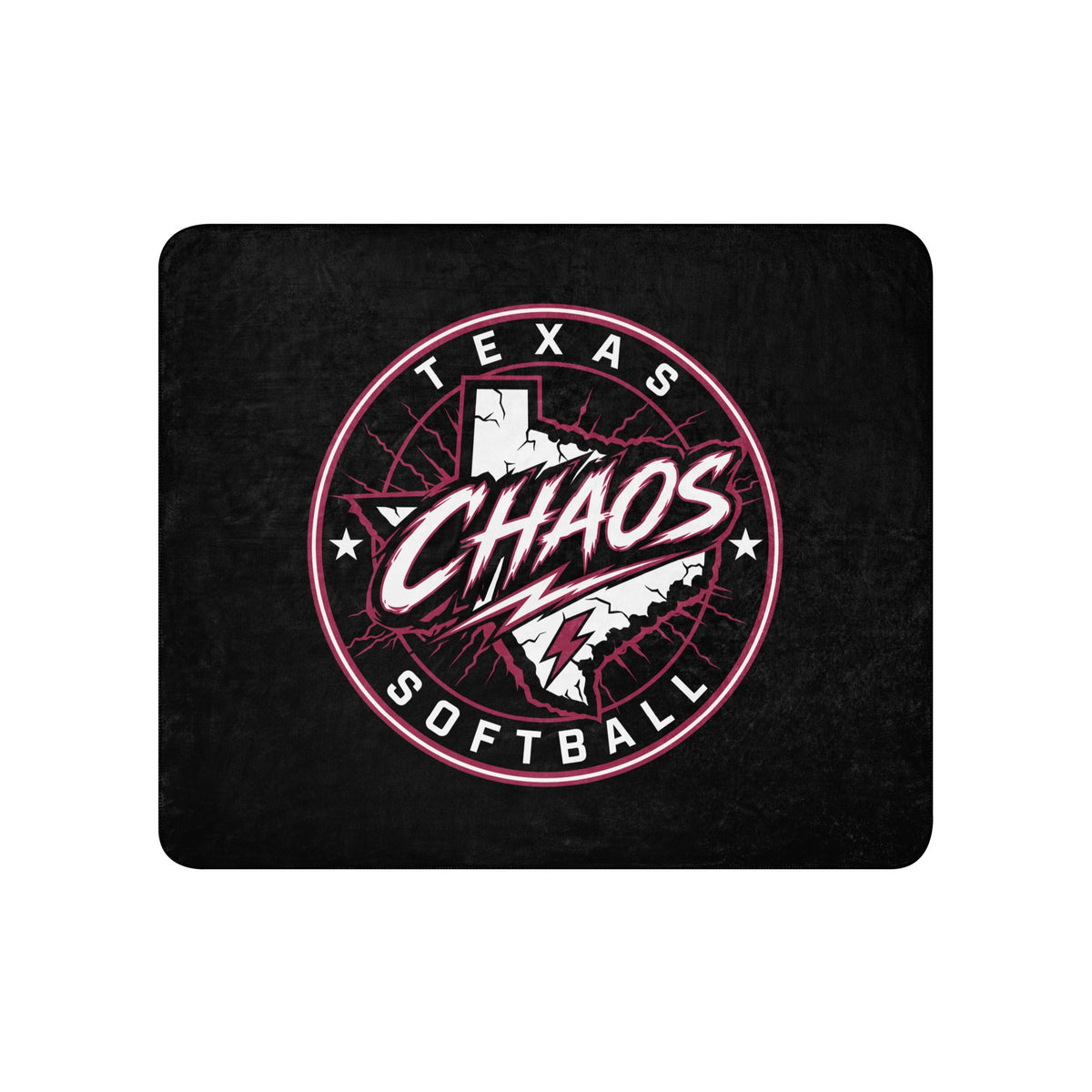 Sherpa Blanket | Texas Chaos | Badge Logo