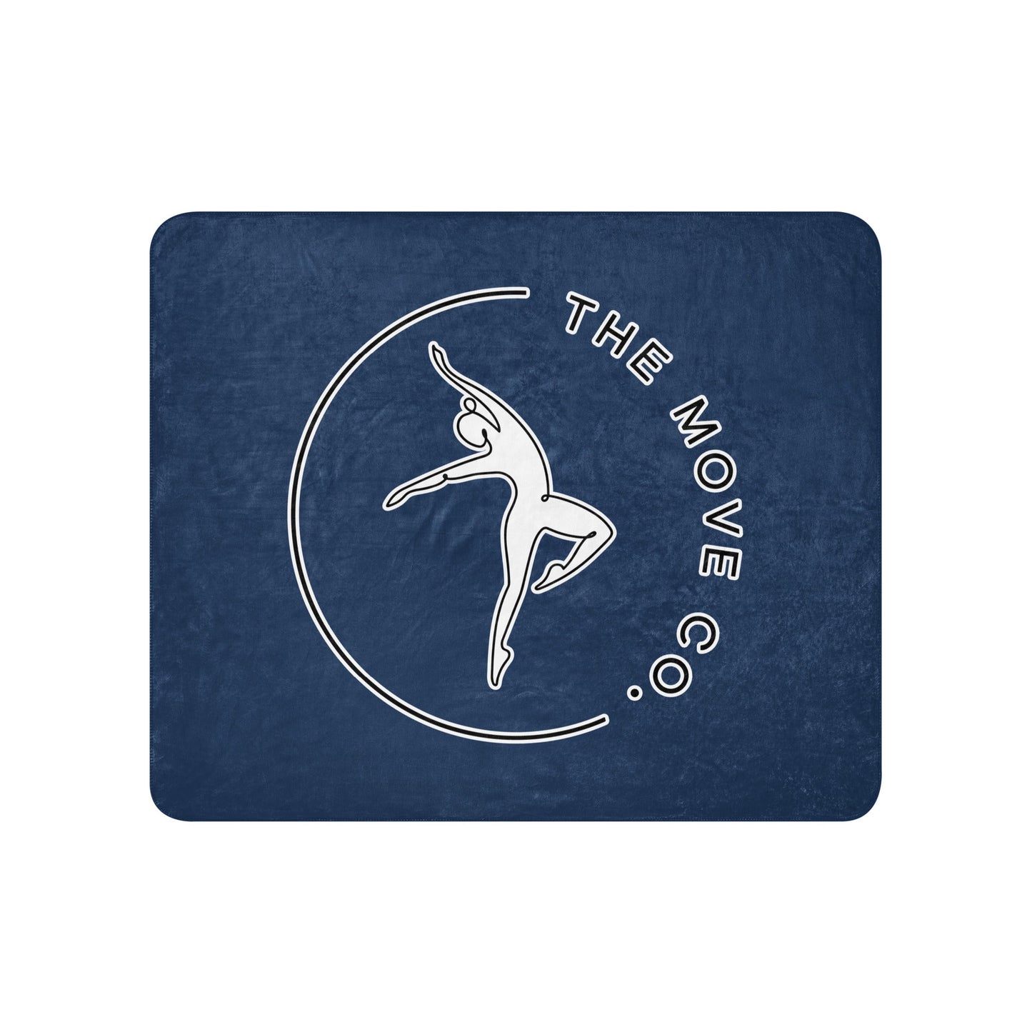 Sherpa Blanket | The Move Co. | Dance Crest Logo