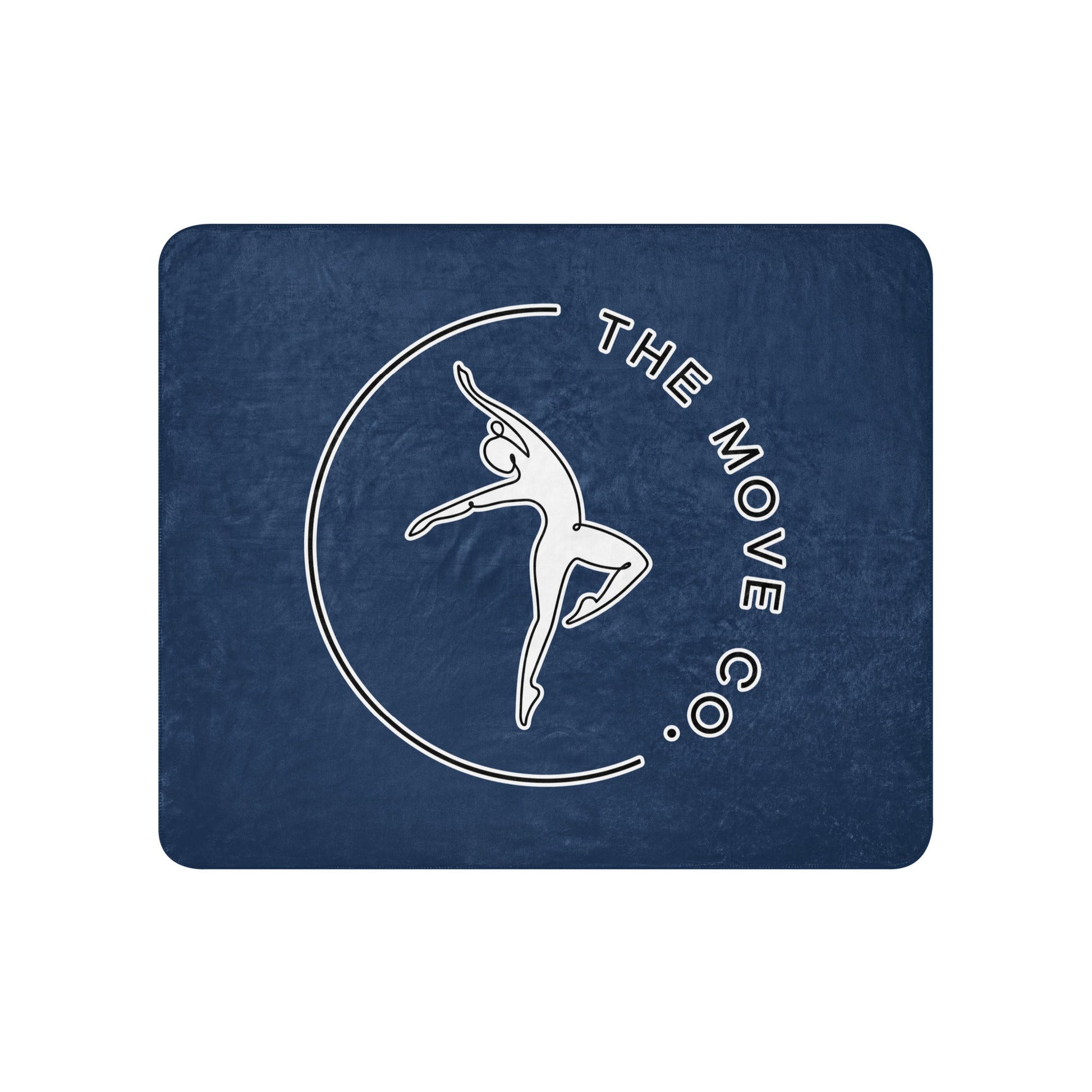 Sherpa Blanket | The Move Co. | Dance Crest Logo