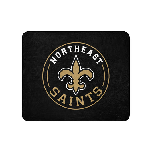 Sherpa Blanket | The St Stephen Saints | Northeast Crest Logo