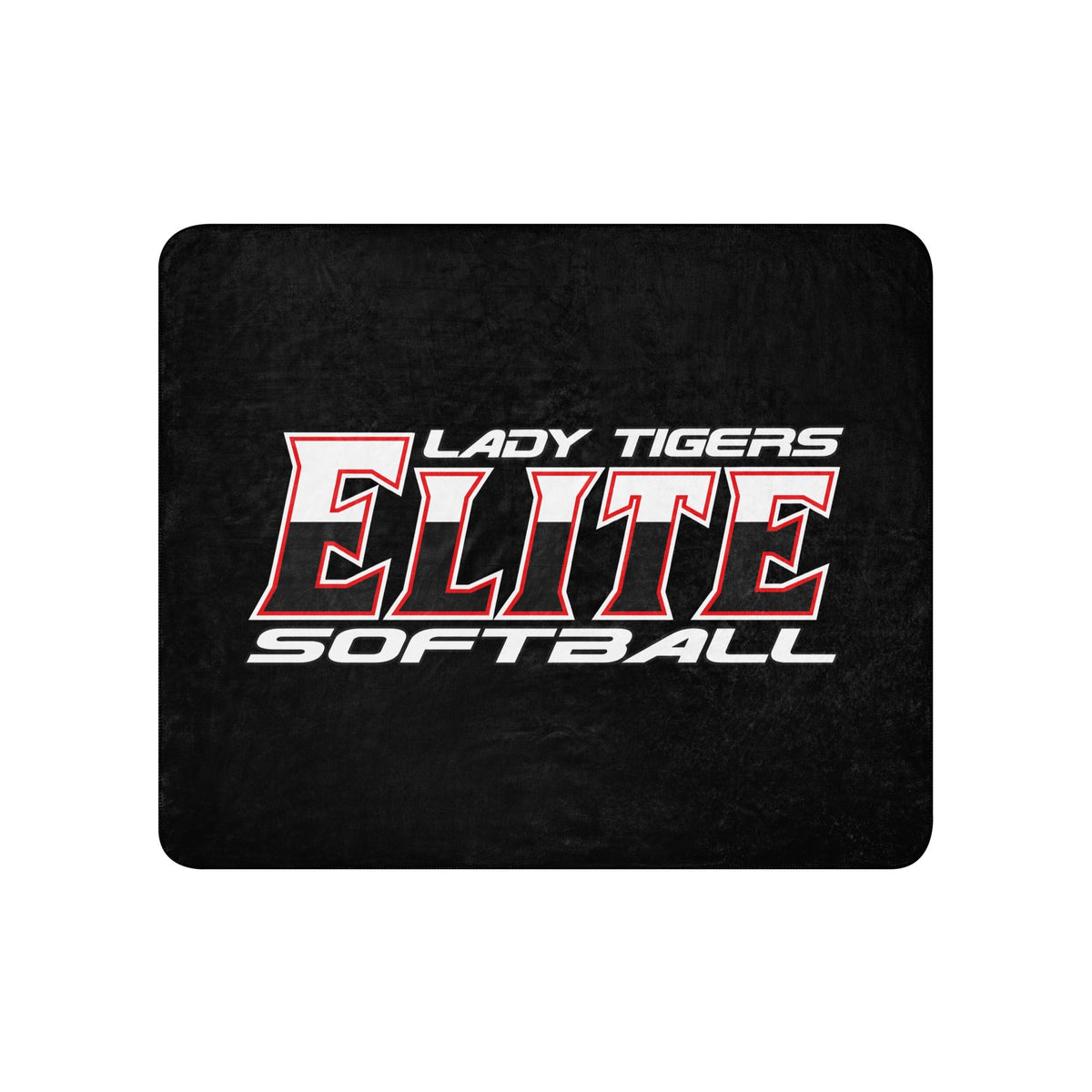 Sherpa Blanket | Tigers Elite Softball | Modern Script Logo
