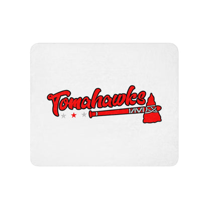 Sherpa Blanket | Tomahawks | Crest Logo