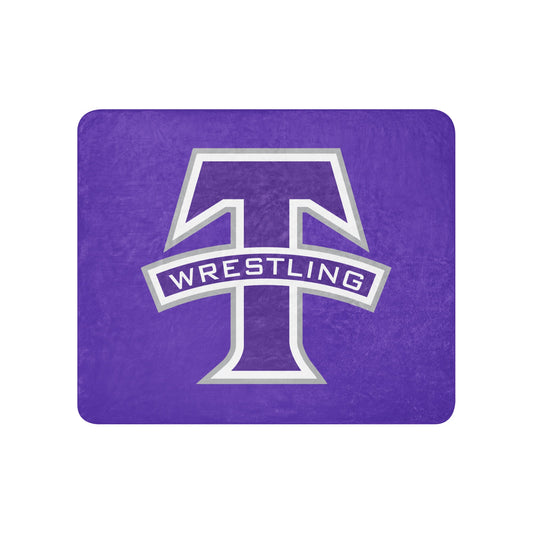 Sherpa Blanket | Tottenville wrestling club | Lettermark Logo