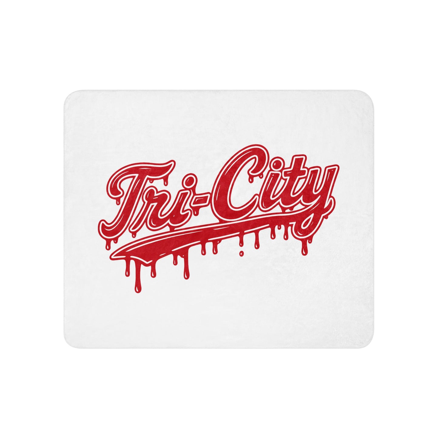 Sherpa Blanket | Tri - City Baseball | Mark Logo