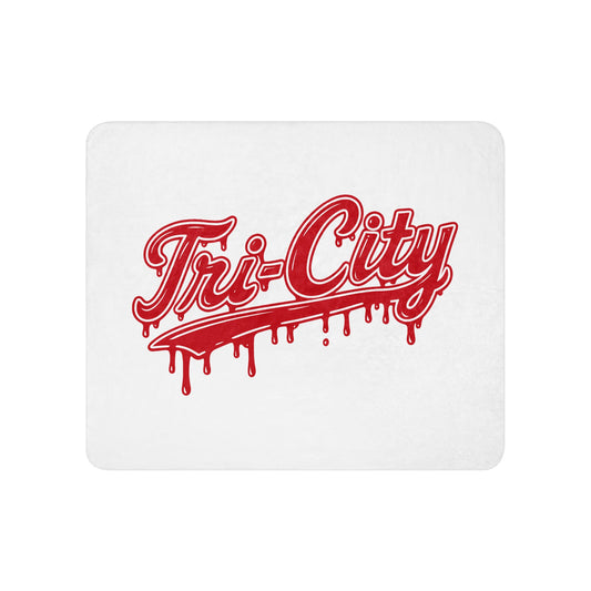 Sherpa Blanket | Tri - City Baseball | Mark Logo