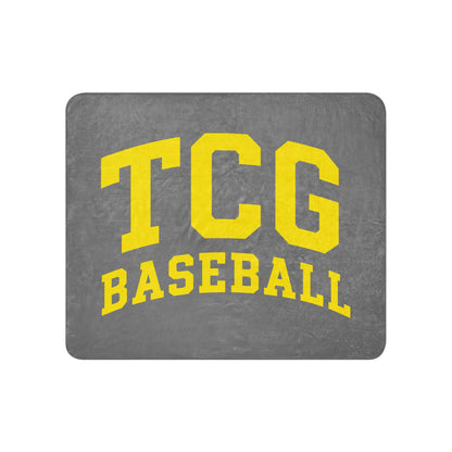 Sherpa Blanket | Tri-County Ghosts | TCG Crest Alt Logo