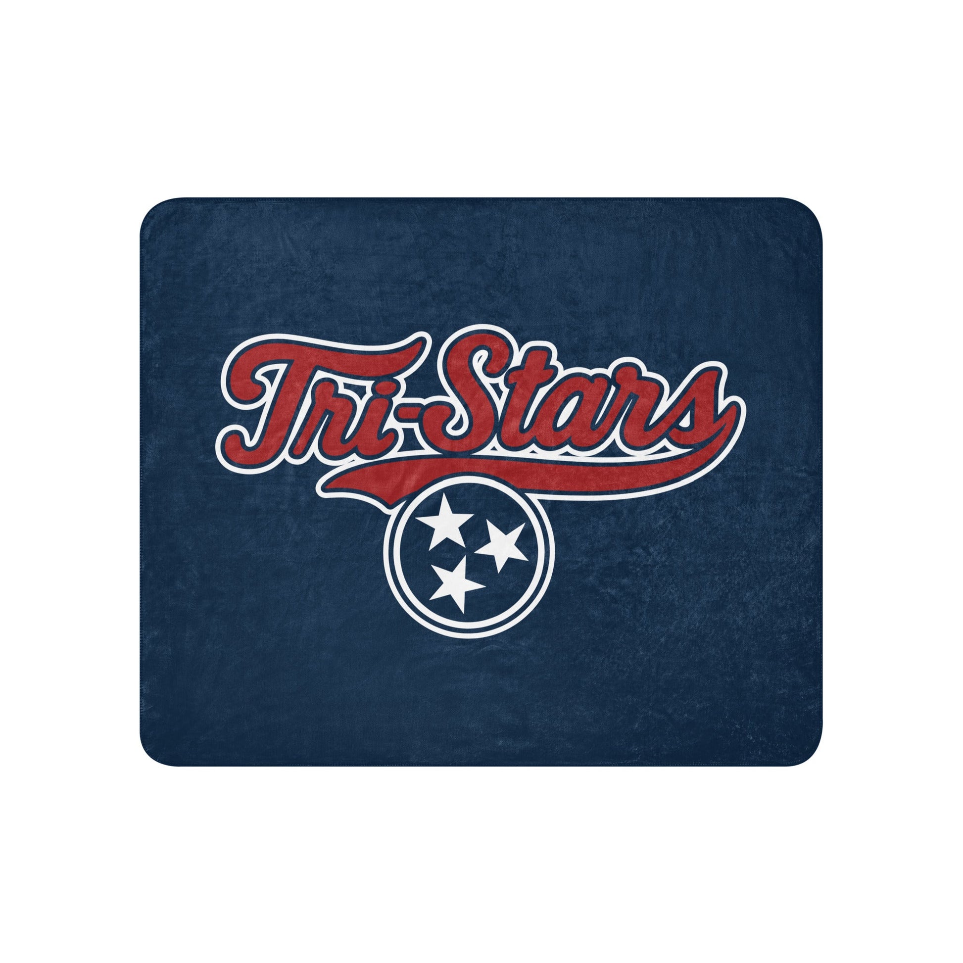 Sherpa Blanket | Tri - Stars | 3 Stars Logo