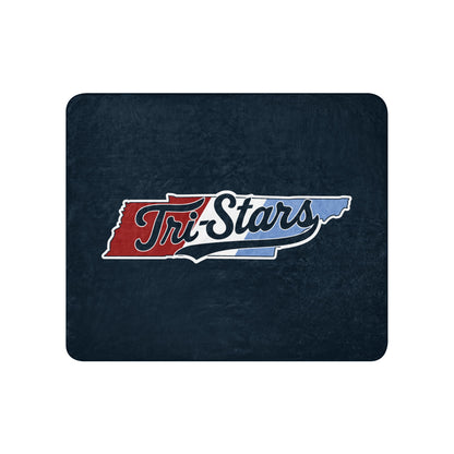 Sherpa Blanket | Tri - Stars | TN Logo