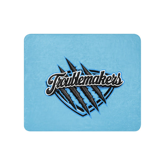 Sherpa Blanket | Triad Troublemakers | Crest Logo