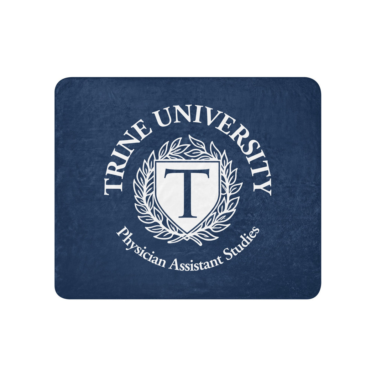Sherpa Blanket | Trine PA program | Emblem Logo