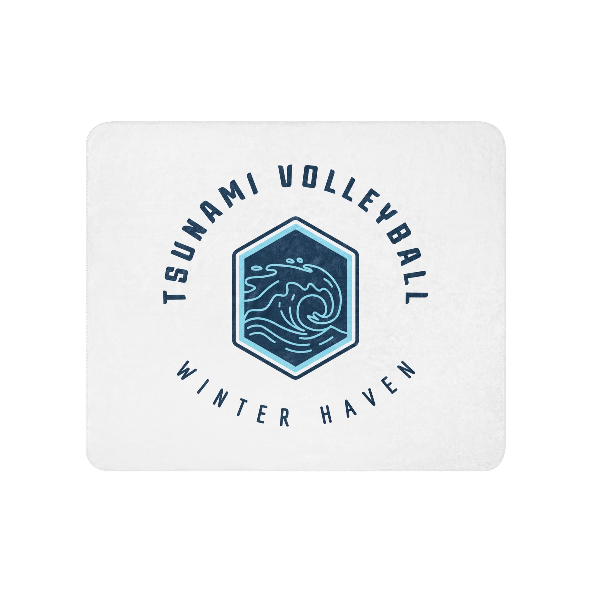 Sherpa Blanket | Tsunami Volleyball Club | Crest Logo