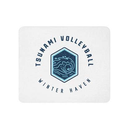 Sherpa Blanket | Tsunami Volleyball Club | Crest Logo