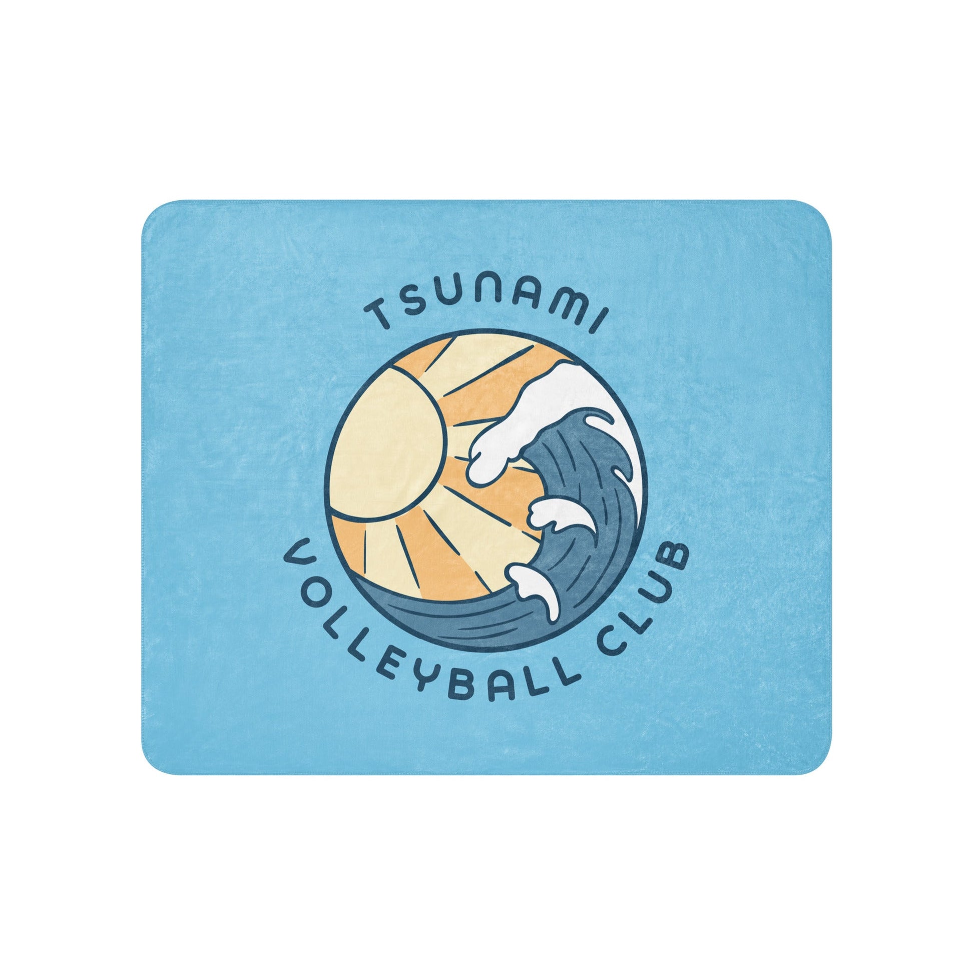 Sherpa Blanket | Tsunami Volleyball Club | Emblem Logo