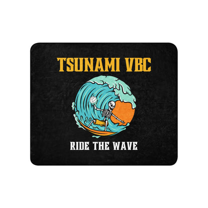 Sherpa Blanket | Tsunami Volleyball Club | Surf Wave VBC Logo