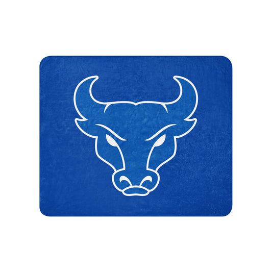 Sherpa Blanket | UB Womens Club Basketball | Emblem Logo