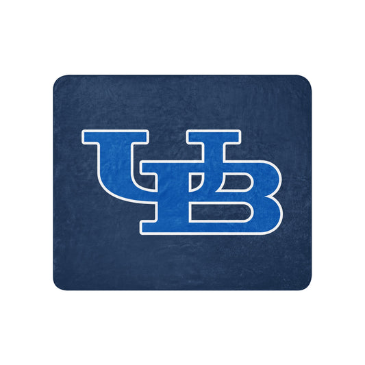 Sherpa Blanket | UB Womens Club Basketball | Interlock Logo