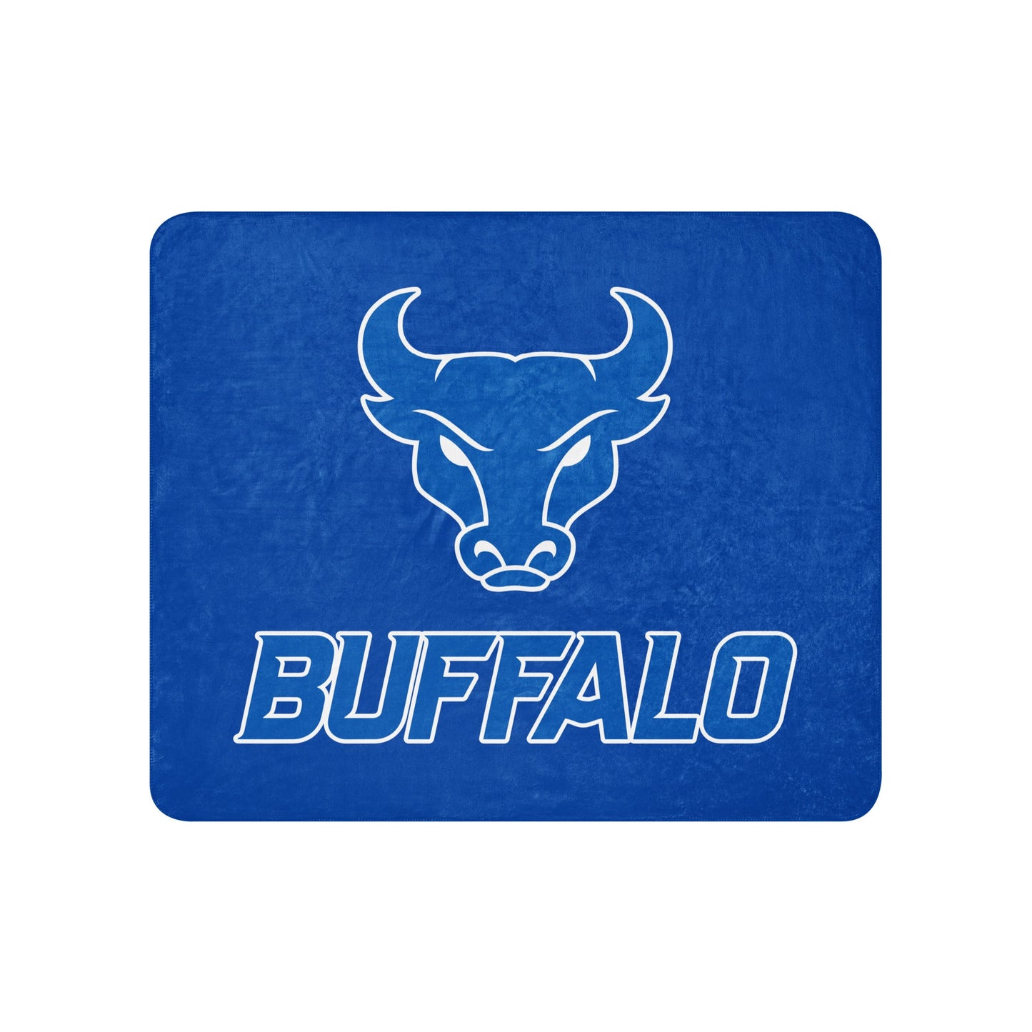 Sherpa Blanket | UB Womens Club Basketball | Vanguard Buffalo Crest Logo