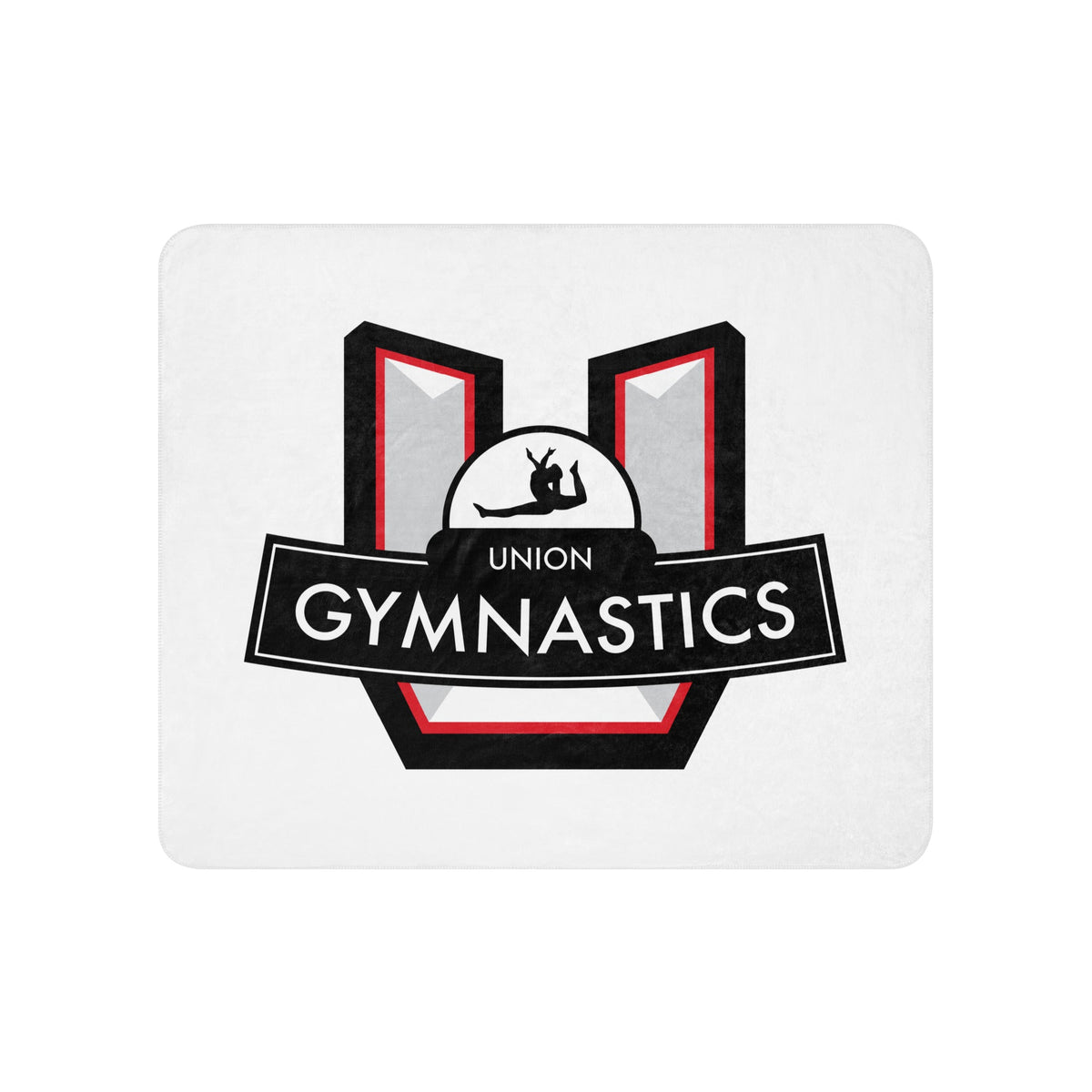 Sherpa Blanket | Union Gymnastics | Crest Logo