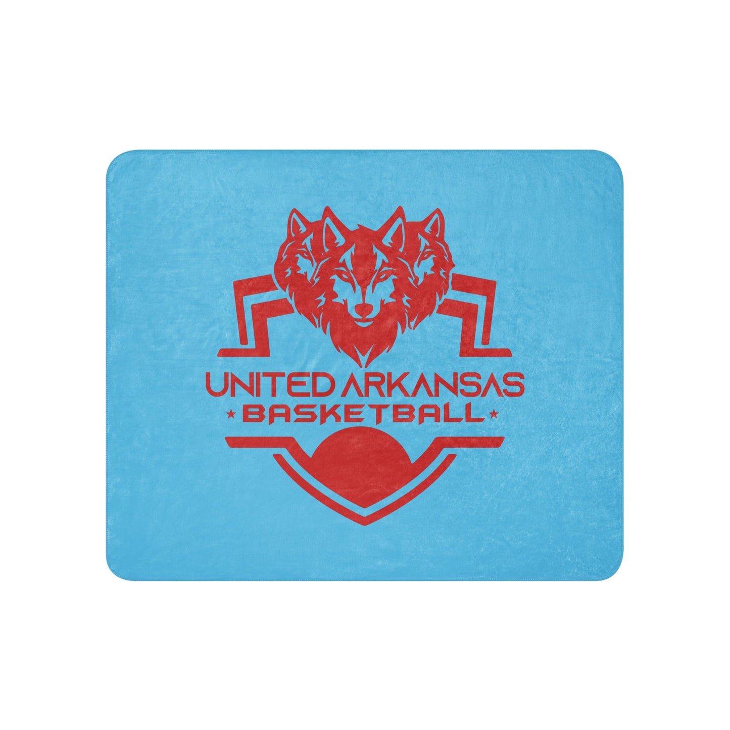Sherpa Blanket | United Arkansas Basketball | Alt Logo