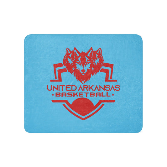 Sherpa Blanket | United Arkansas Basketball | Alt Logo