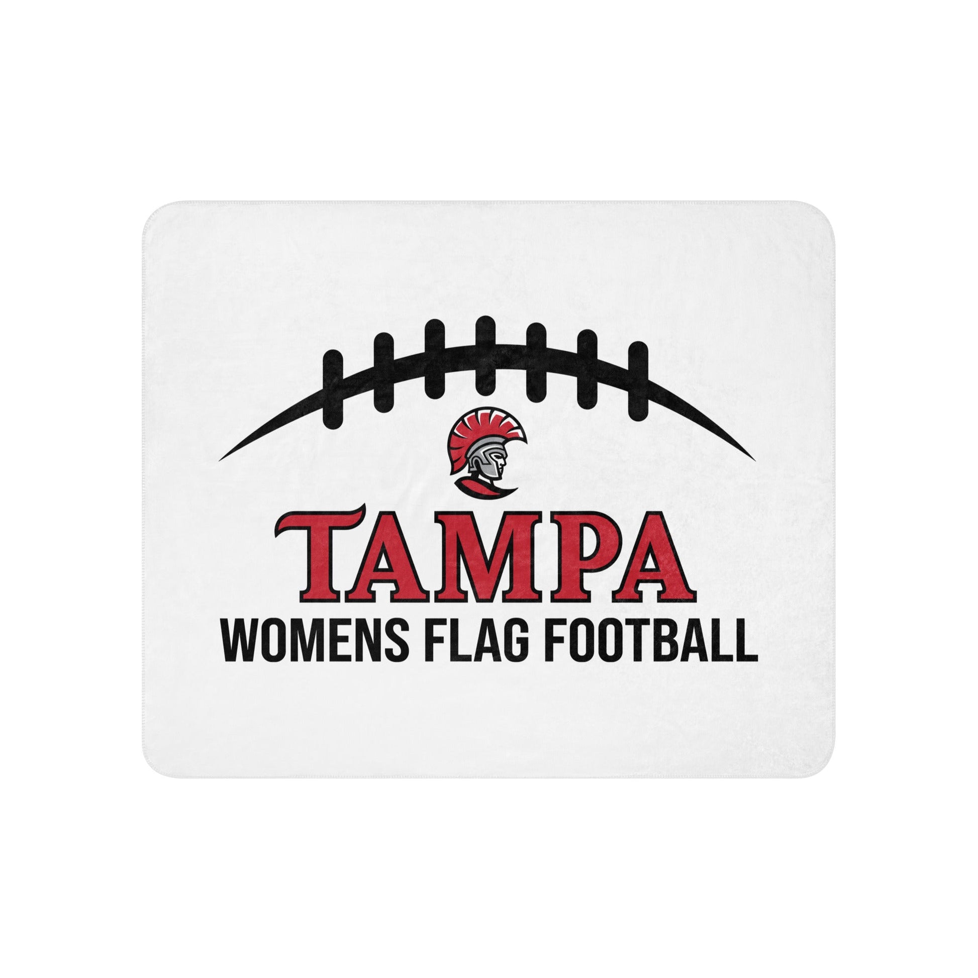 Sherpa Blanket | University of Tampa Women's Flag Football