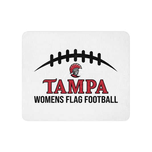 Sherpa Blanket | University of Tampa Women's Flag Football