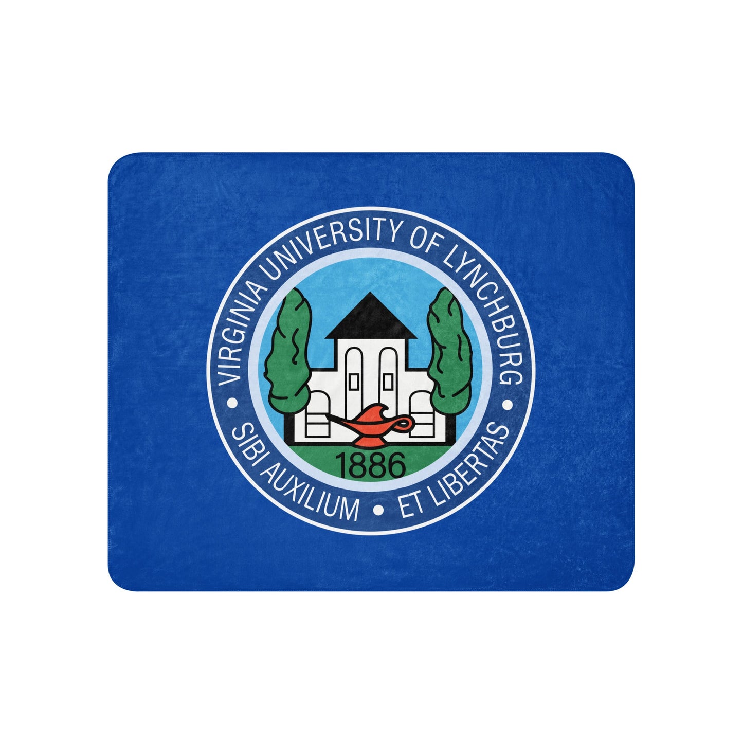 Sherpa Blanket | University Of Virginia Lynhberg | Badge Logo