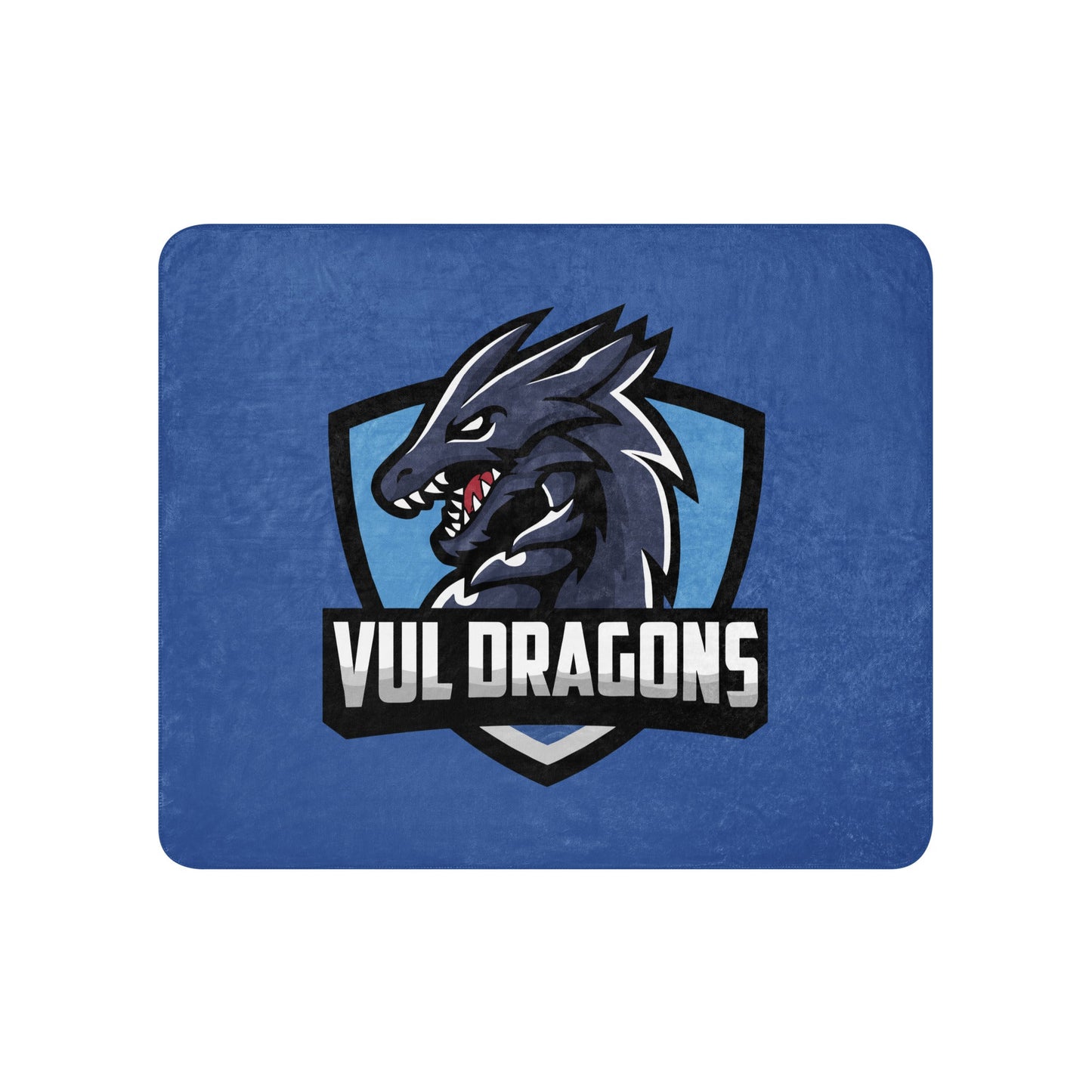 Sherpa Blanket | University Of Virginia Lynhberg | Dragon Crest Logo