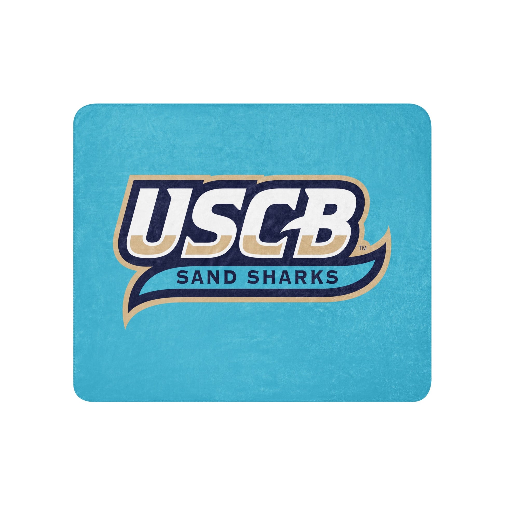 Sherpa Blanket | University South Carolina Beaufort Track & Field | USCB Logo