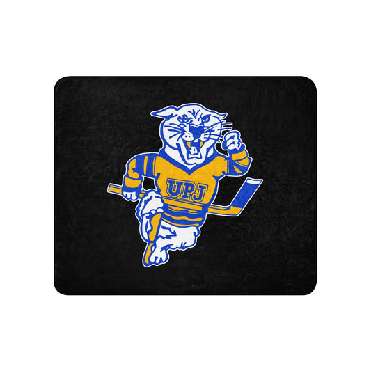 Sherpa Blanket | UPJ Hockey | Mascot Logo