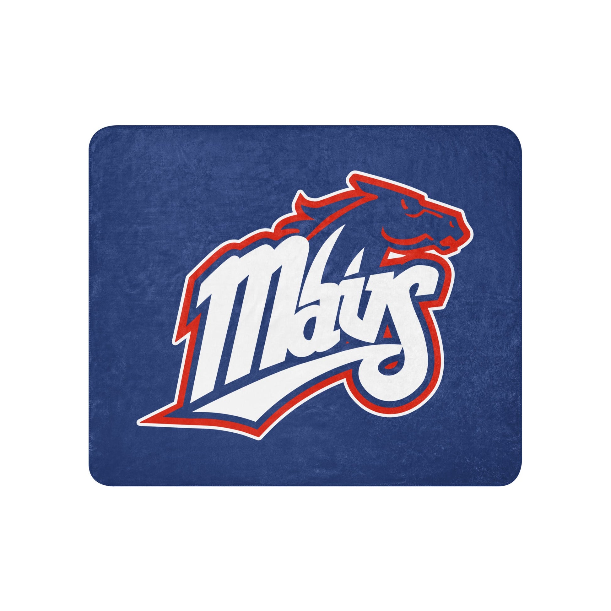 Sherpa Blanket | Upper Makefield Youth Baseball & Softball League | Mavs Logo