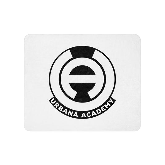 Sherpa Blanket | Urbana academy | Badge Logo