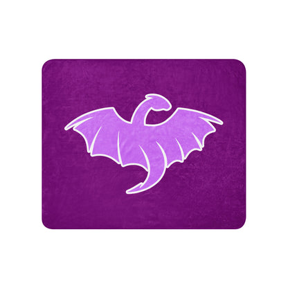 Sherpa Blanket | VŘXŇ | Midnight Vanguard Logo
