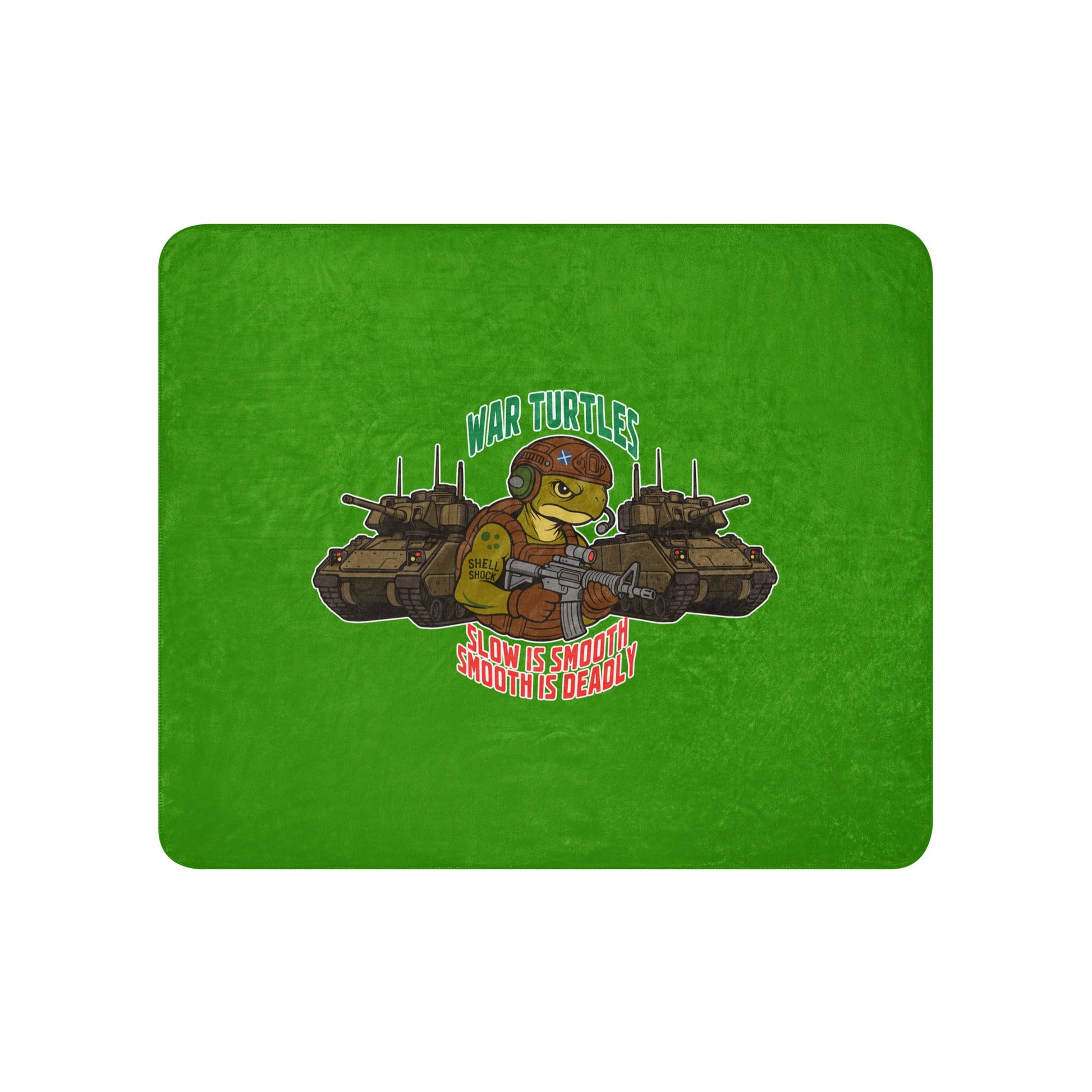 Sherpa Blanket | War Turtles | Battalion Logo