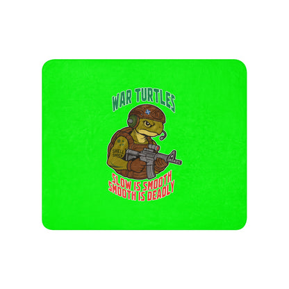 Sherpa Blanket | War Turtles | Mascot Logo