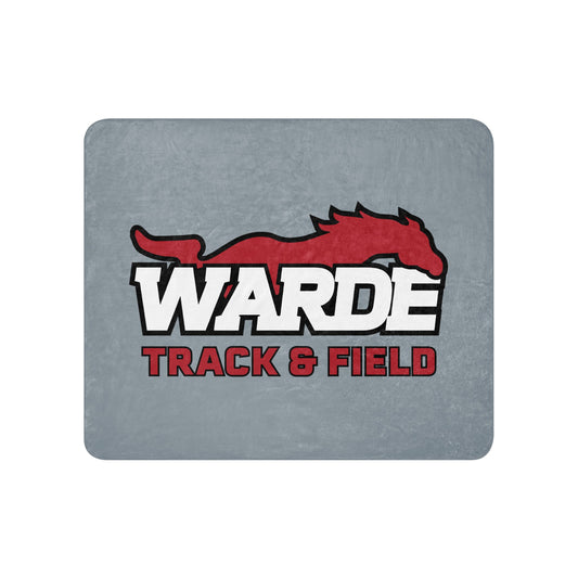 Sherpa Blanket | Warde Track and Field | Alt Logo