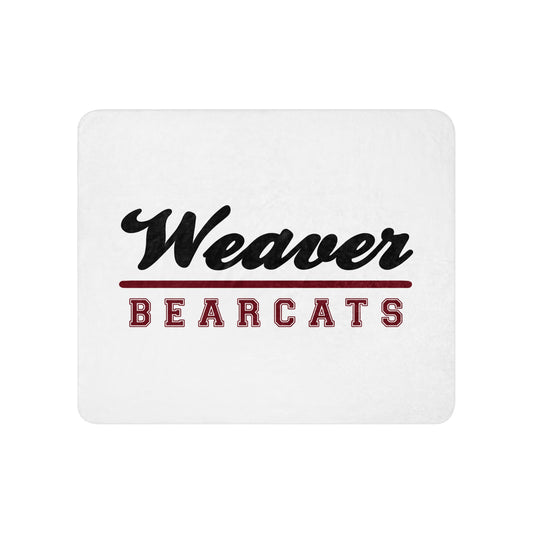 Sherpa Blanket | Weaver High School | Athletic Crest Logo