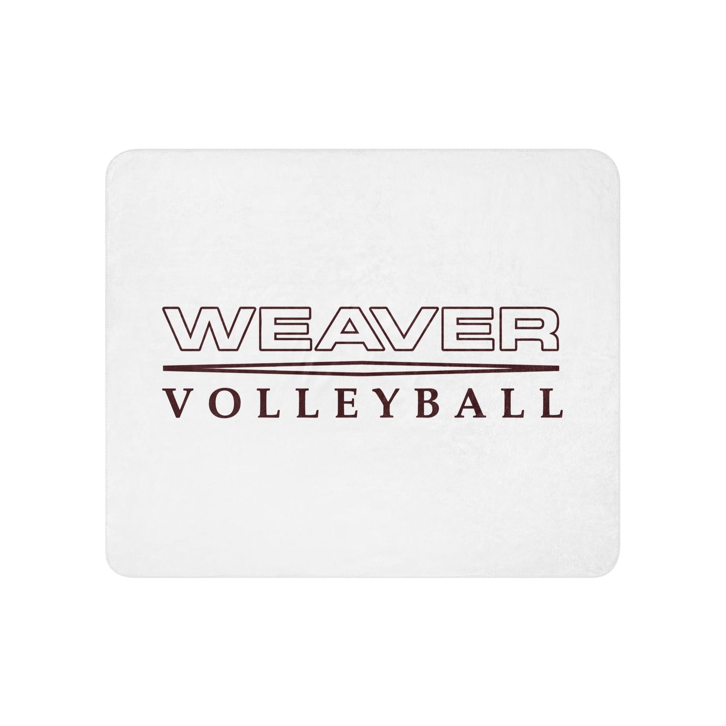 Sherpa Blanket | Weaver High School | Classic Court Mark Logo