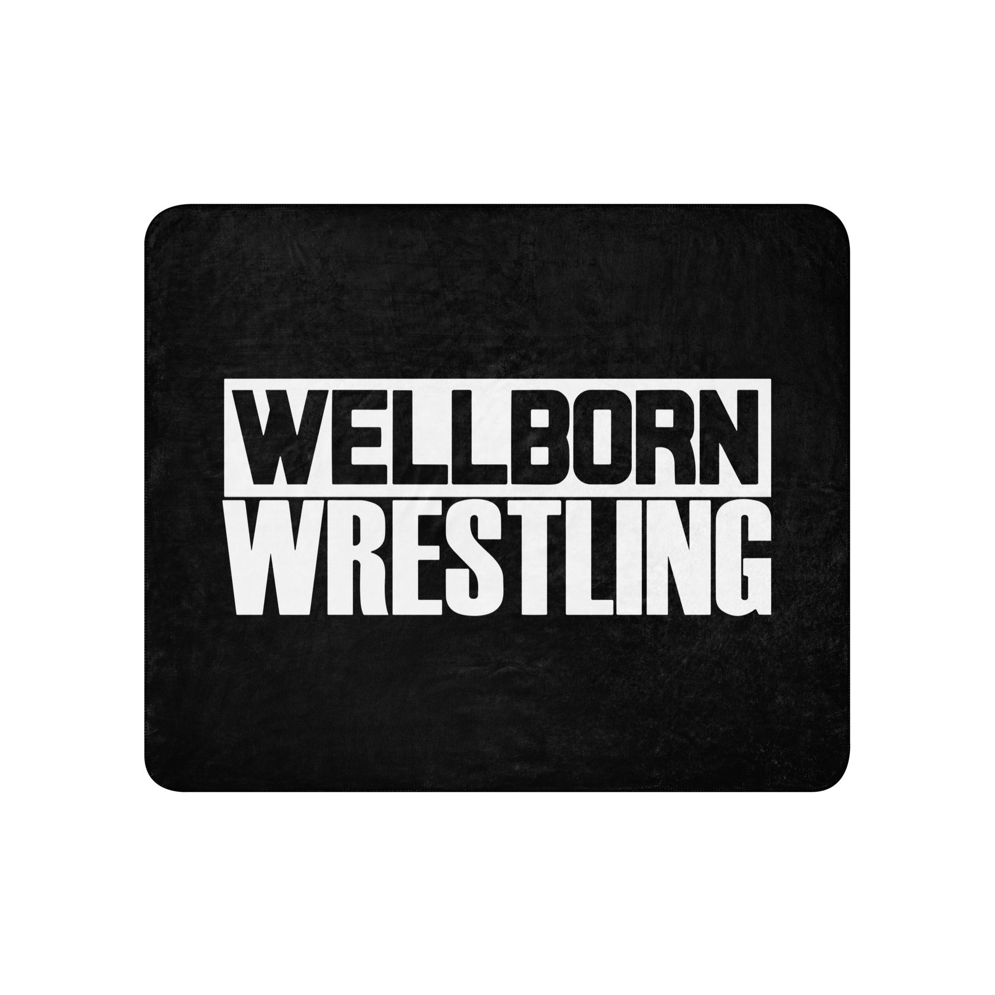 Sherpa Blanket | Wellborn Youth Wrestling | Script Logo