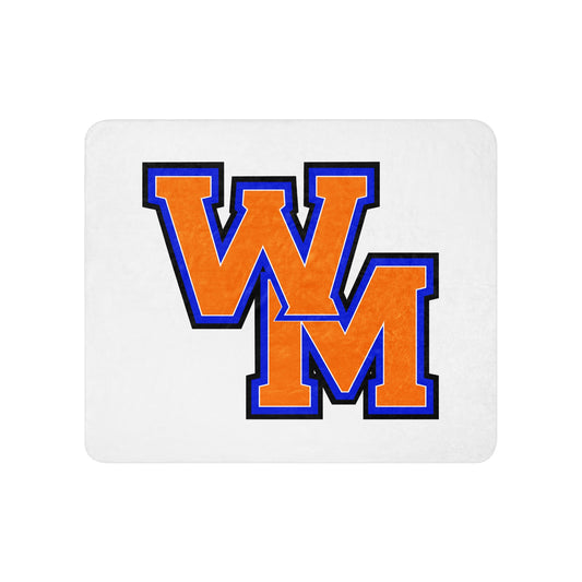 Sherpa Blanket | West Memphis Community Christian College Gators | Vanguard Logo