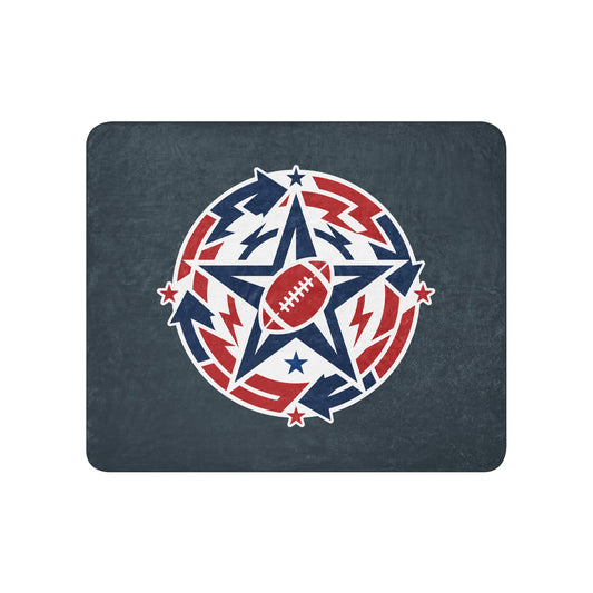 Sherpa Blanket | West Mound Stars | Apex Logo