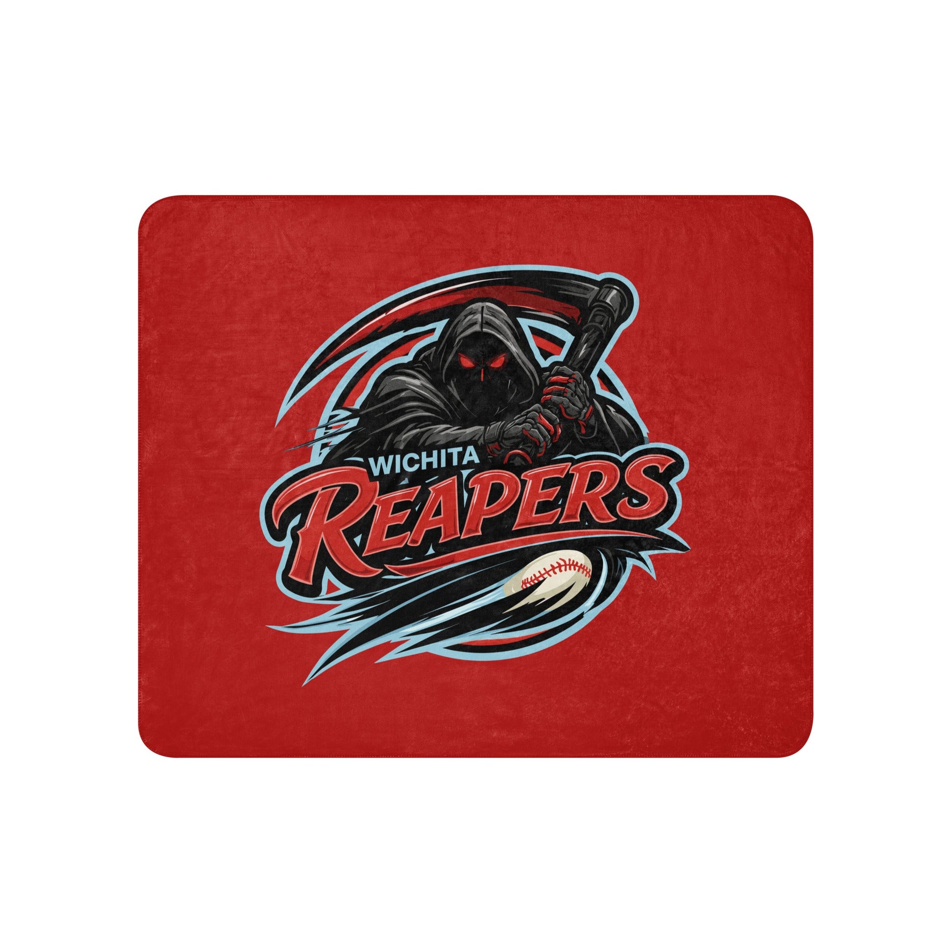 Sherpa Blanket | Wichita Reapers | Reaper Logo
