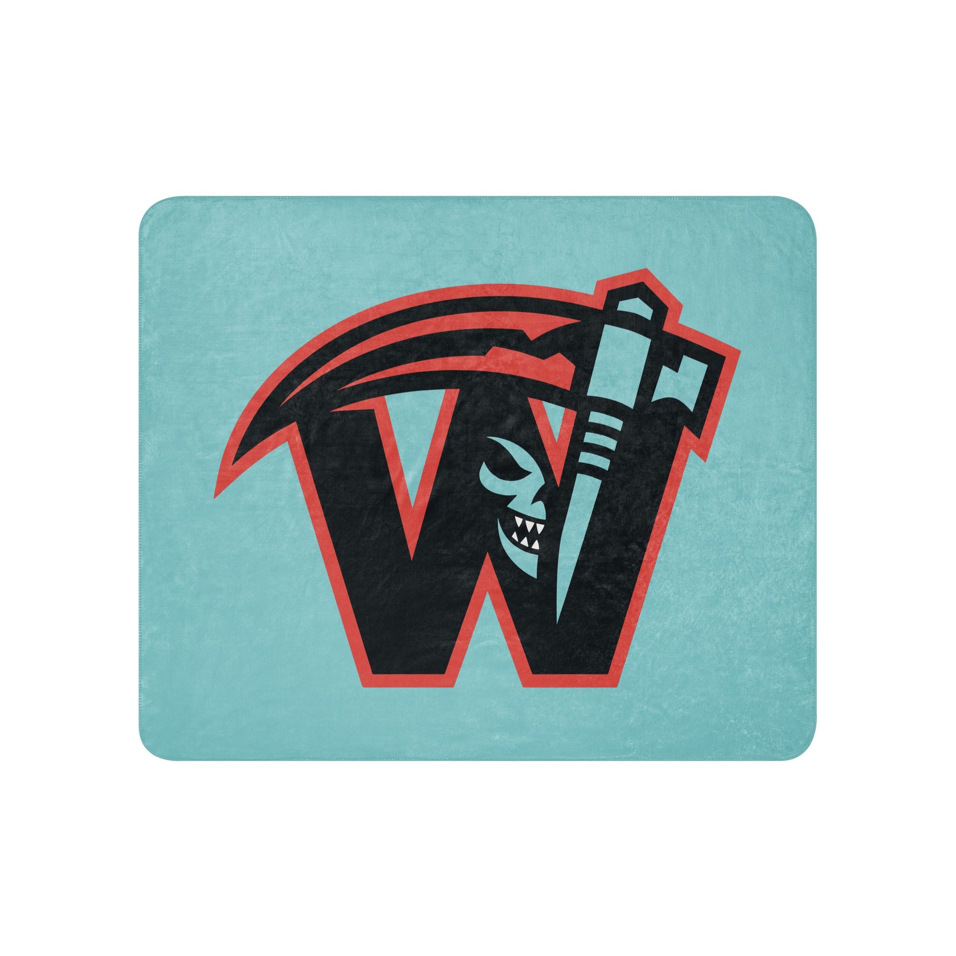 Sherpa Blanket | Wichita Reapers | W Logo