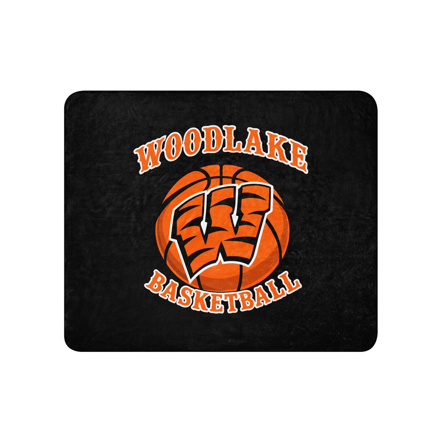Sherpa Blanket | Woodlake Boys Basketball | Athletics Logo