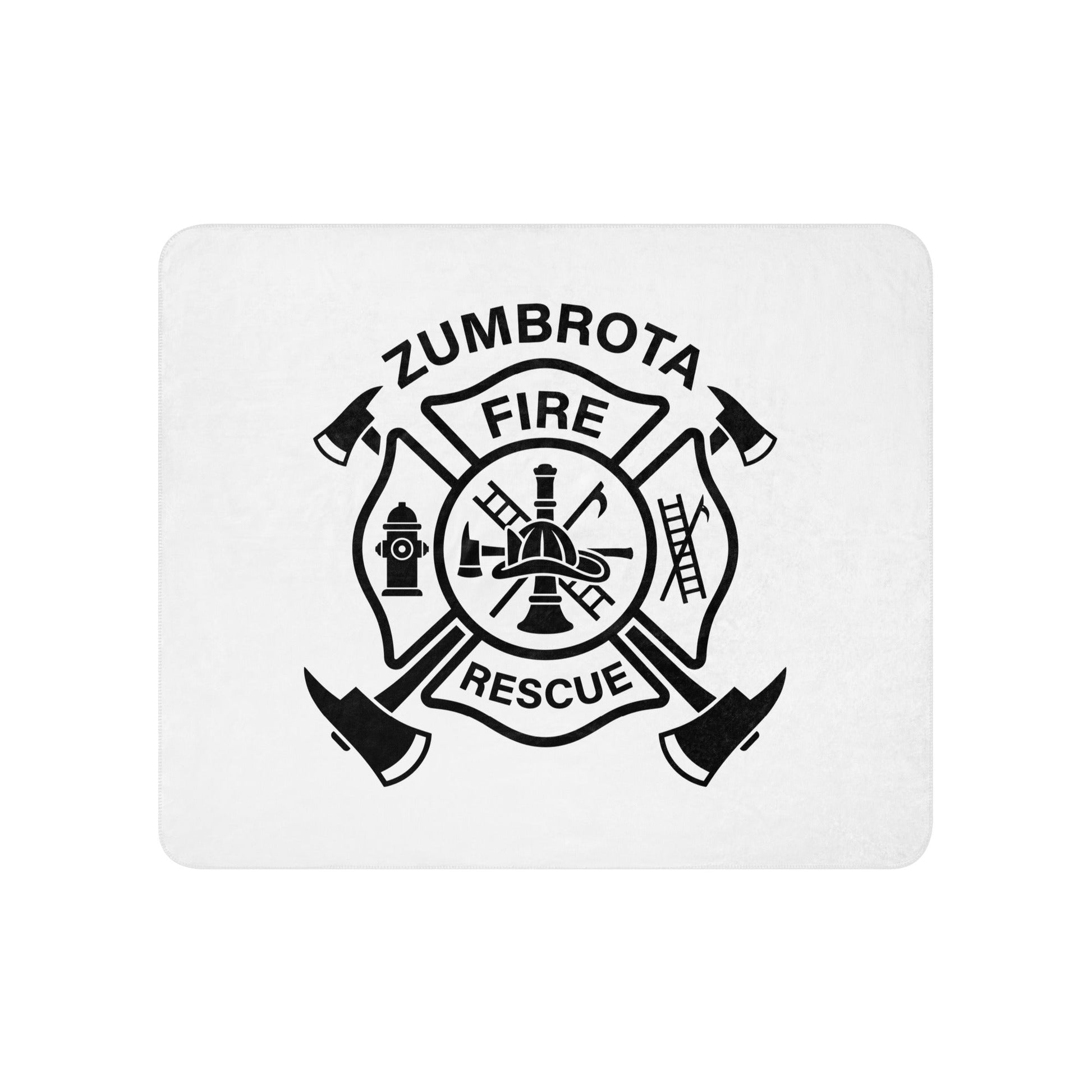 Sherpa Blanket | Zumbrota Fire Department | Badge Logo
