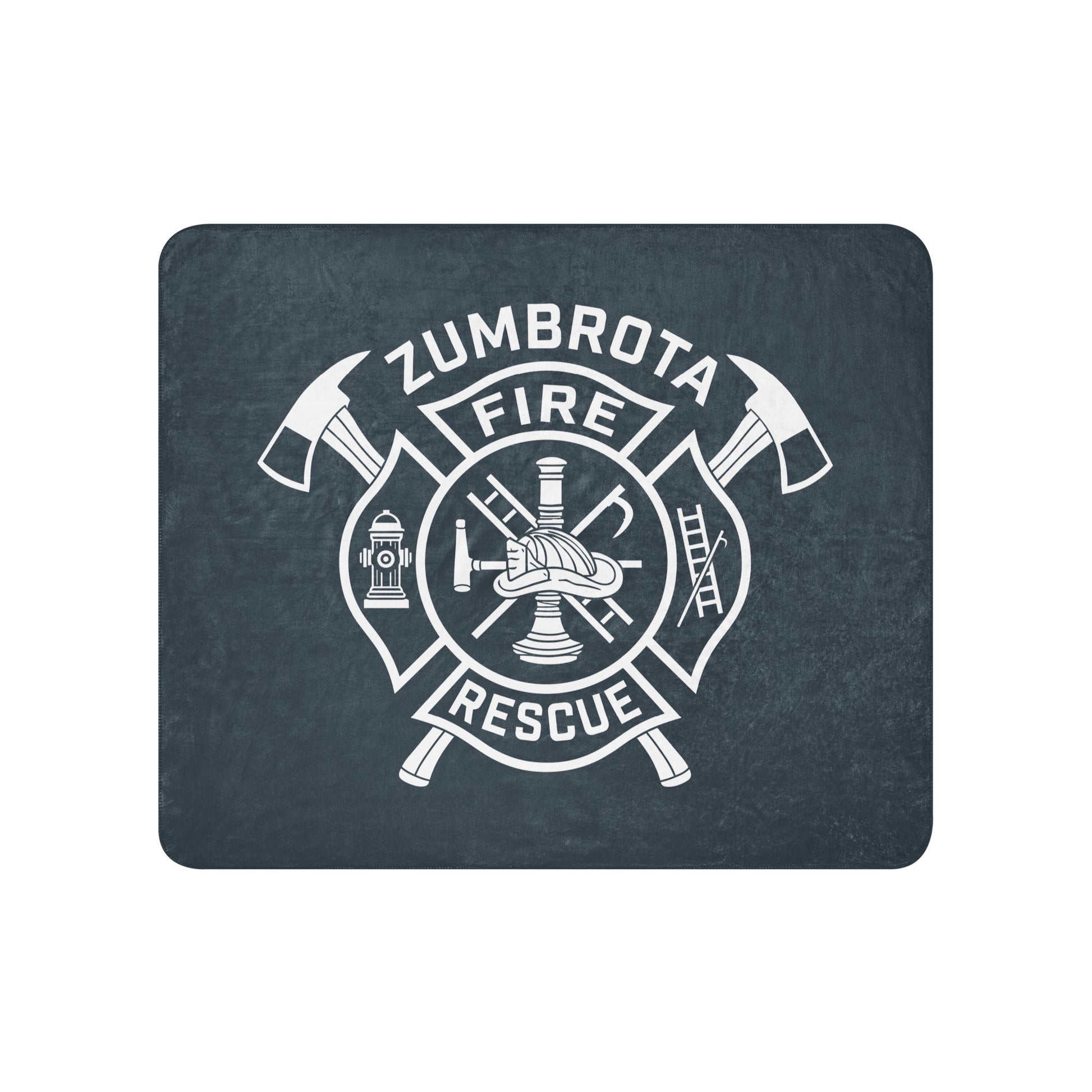 Sherpa Blanket | Zumbrota Fire Department | Crest Logo