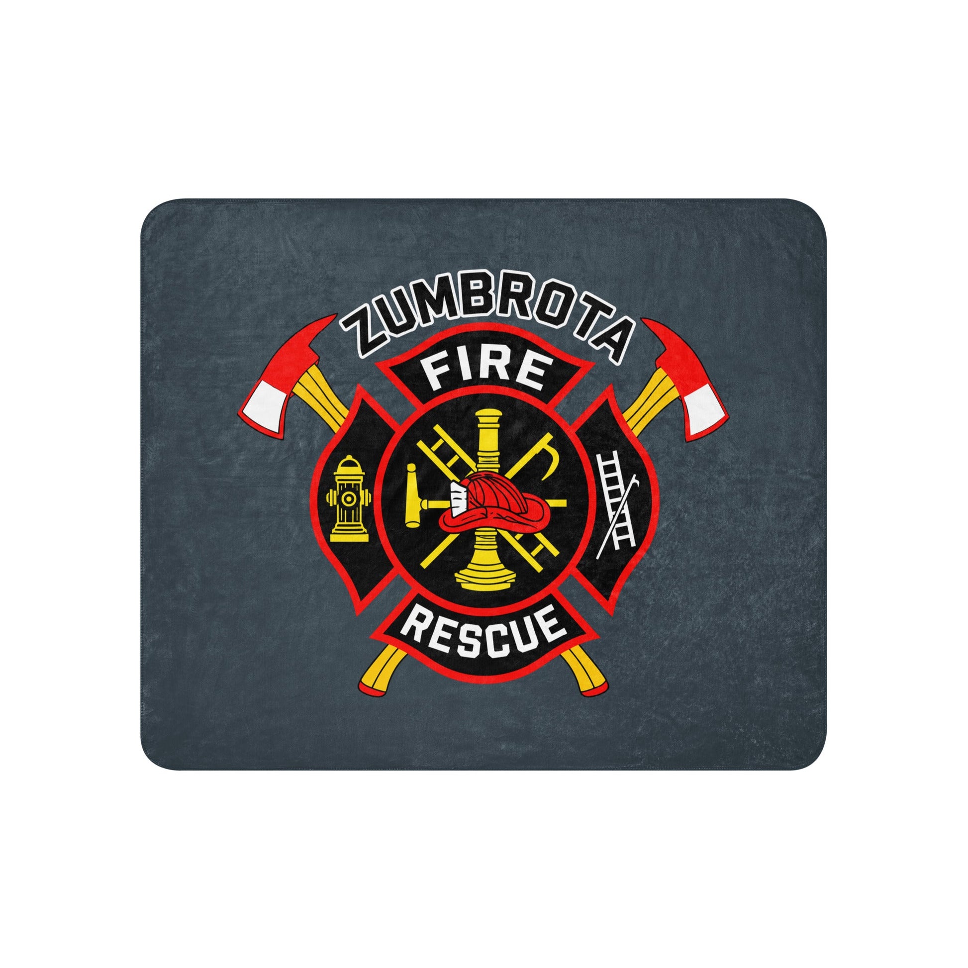 Sherpa Blanket | Zumbrota Fire Department | Vanguard Logo