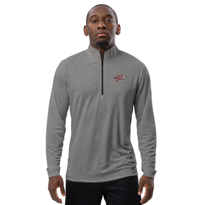 Signature | Adidas Quarter - Zip Pullover | Mohawks | M - Mark Logo