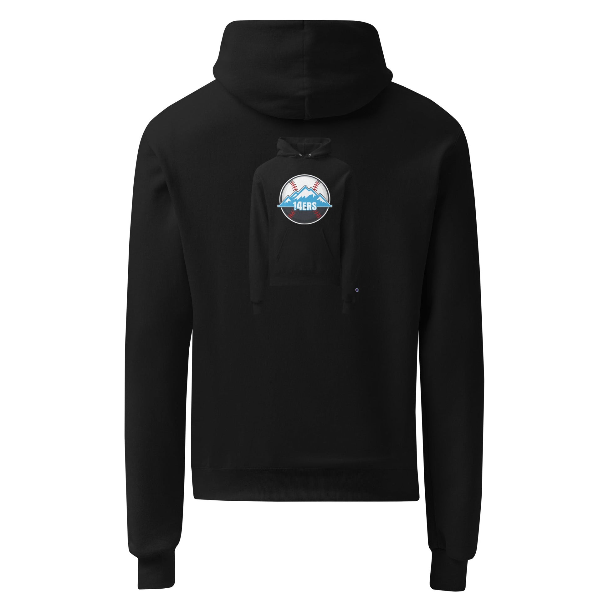Signature | Champion Hoodie | 14ers Baseball | Athletics Logo